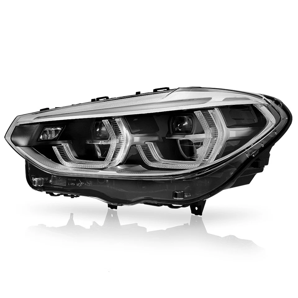 For 2018-2021 BMW X3 X4 Full LED Headlight W/ AFS Left Driver Side 63117466115 Foto 2 de 4