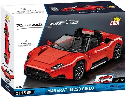 COBI, MASERATI MC20 Cielo Rot - 2115 Teile., 1/12, COB24352