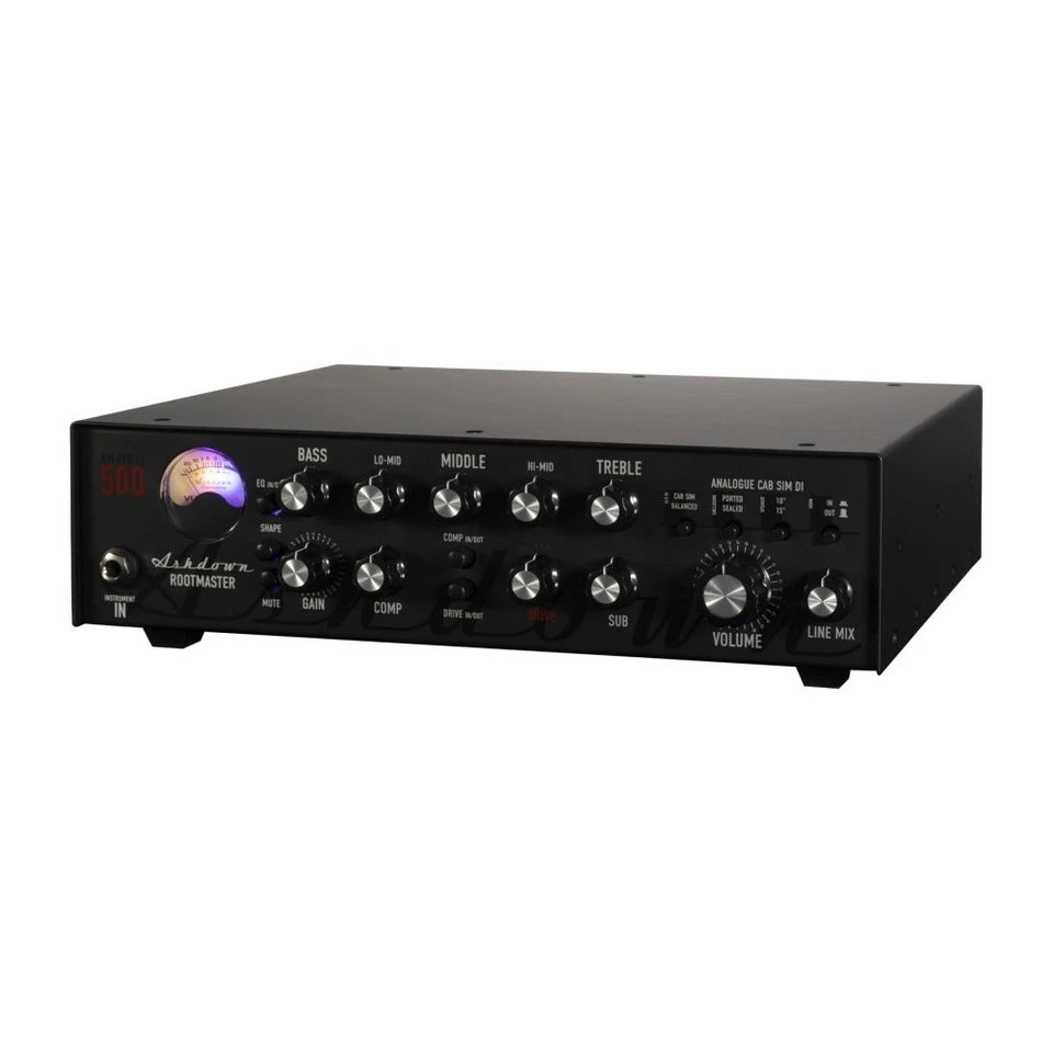 ASHDOWN RM500 EVOIII Lightweight Compact Full Feature 500w Bass Head Amplifier - Image 4 of 4