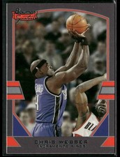 2003-04 Bowman Signature #44 Chris Webber Silver #/249