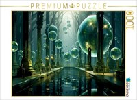 Calvendo Puzzle Green Landscape | 1000 Pieces, Finished Size 25.2 × 18.9 In (64