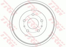 2x Bremstrommel Hinterachse für FORD FOCUS III Stufenheck Turnier