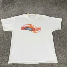 VINTAGE Oldsmobile Shirt Mens Extra Large White 2000 Chicago Motor Speedway Y2K