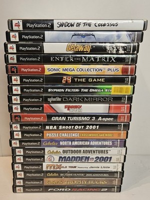 PlayStation 2 Ps2 Game Lot Bundle Of 19 Games * Read 
