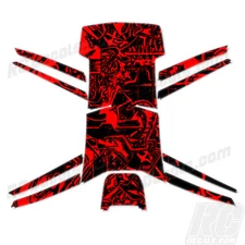 Protective Vinyl Skin Decal for Parrot Bebop Quadcopter Drone wrap Graffiti