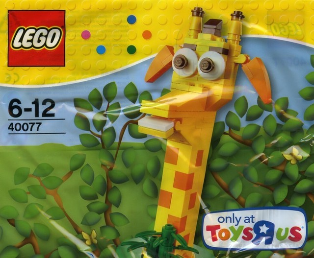 NEW LEGO GEOFFREY THE GIRAFFE 40077 Set Sealed Polybag TRU Toys R Us