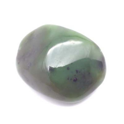 Siberian Jade Green Pebble Green Nephrite Jade Stone Sayan Mountain Siberia #21