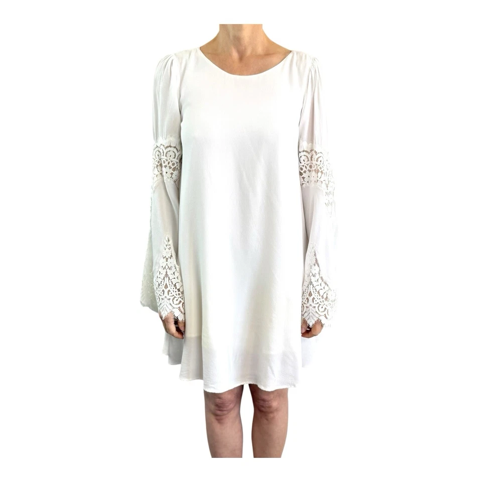 For Love And Lemons Size S 8 10 Aus (6 8 US) White Lace Festival Dress - Image 3 of 4