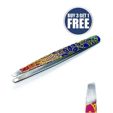 Professional Eyebrow Tweezers Women Hair Removal Slanted Tip Makeup Beauty