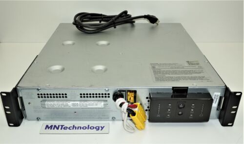 APC | SUA1500RM2U | Smart UPS 1440VA 980W Rackmount 120V w/New Batt No FacePlate