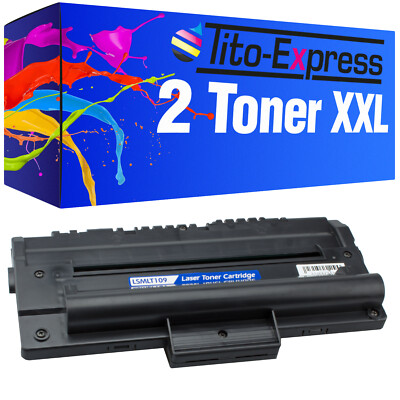 2 Toner XXL PlatinumSerie für Samsung SF-D560R SFD560R SFD560PR SFD565PR