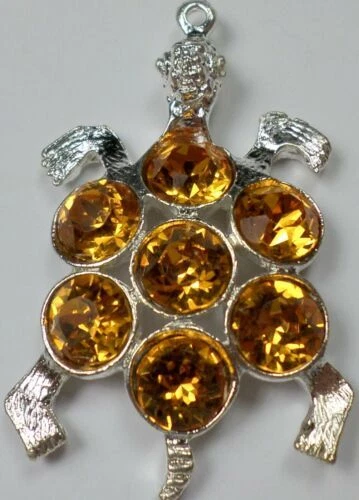 Swarovski Topaz Silver Plated Fashion Jewelry