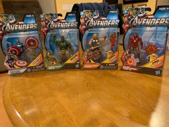 Set of 4 Marvel Avengers Movie Series 4