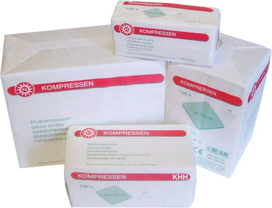 Nobamed Mullkompressen 100 Stück Kompressen 12-lagig
