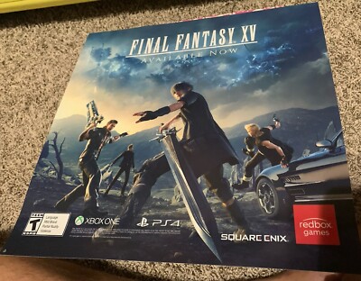 Final Fantasy XV Redbox  Exclusive 2016 Promo Rare