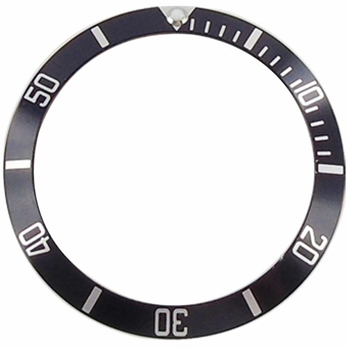 38mm black blue red Aluminum alloy bezel insert for 40mm SUB parnis mens watch - Picture 7 of 11