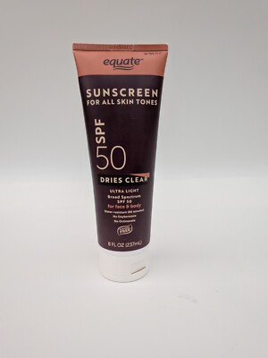 EQUATE Ultra Light LSF50 Sonnencreme für alle Hauttöne 237 ml