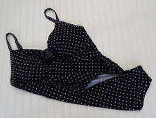 "noppies" Badeanzug für Schwangere, Gr. M/L, schwarz mit Punkte, Umstandmode