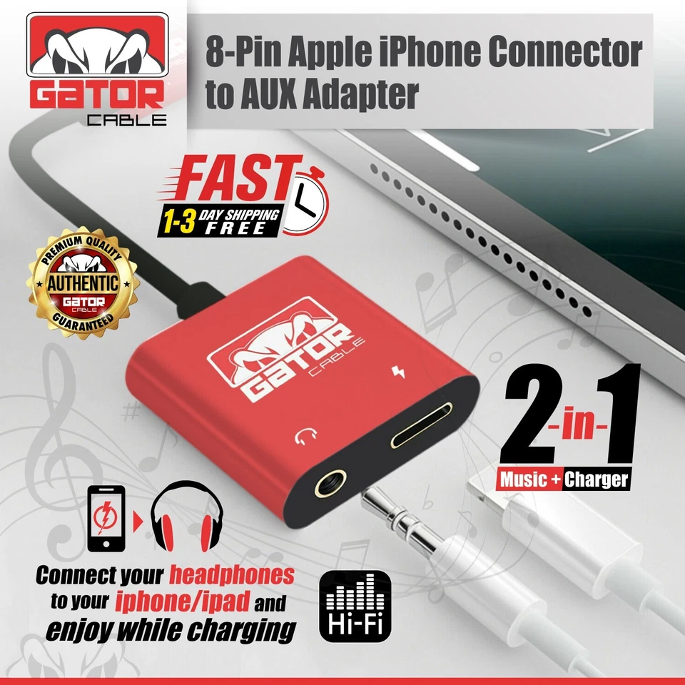 AUX 3.5mm Audio Adapter Converter For Earphones iPhone 7 8 X XS XR 11 12 13 14 - Image 3 of 4