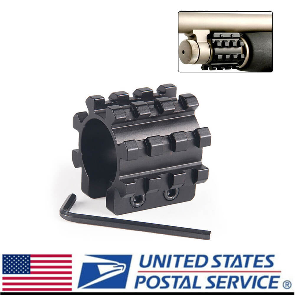 Tri-Rail Barrel Mount System Fits Remington Winchester Mossberg Quad
