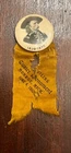 George Custer's 6th Cavalry Jugate Pinback & Ribbon Monument Unveiling 1910