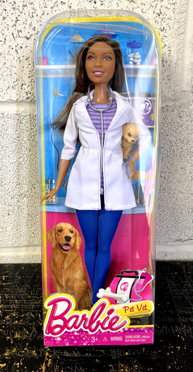 Boneca Barbie quero ser Veterinária