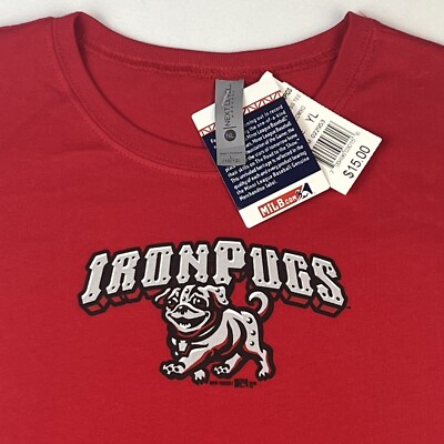 New Lehigh Valley Ironpugs (Ironpigs) T-Shirt Y 10/12 Phillies Minor League MiLB