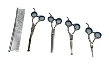 Gimars  Professional 4CR Stainless Steel Safety Round Tip Dog Scissors...