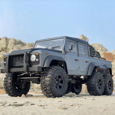 Austar AX-X6 1/10 RC Car Rock Crawler 30KM/H 2.4Ghz 6WD Remote Control Truck Gey