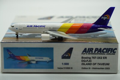 Herpa Wings 1:500 Air Pacific Fiji Boeing 767-300ER DQ-FJC (510660)