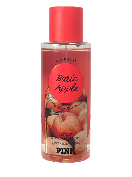 VICTORIA'S SECRET PINK BASIC APPLE FRAGRANCE BODY MIST SPRAY