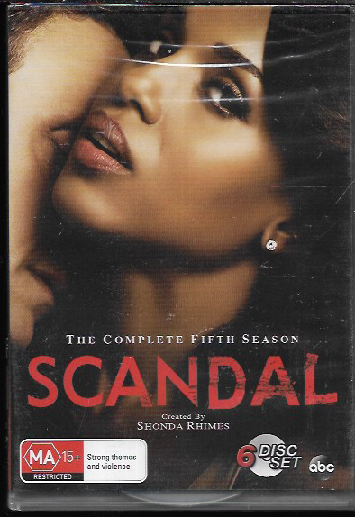 SCANDAL THE COMPLETE FIFTH SEASON SERIES 5 R4 DVD KERRY WASHINGTON NEW/SEALED