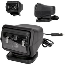7 60w Led Search Light Rotating Remote Control Driving Spot Lamps Fit Truck Car 7 60w Led Search Light Rotating Remote Control Driving Spot Lamps Fit Truck Car