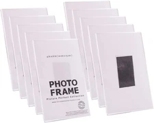 Pbf 4X6 Magnetic Picture Frames for Refrigerator | Clear Magnetic Acrylic Frames