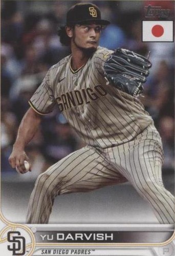 YU DARVISH TOPPS WBC WORLD BASEBALL CLASSIC FOIL BASE JAPAN PADRES