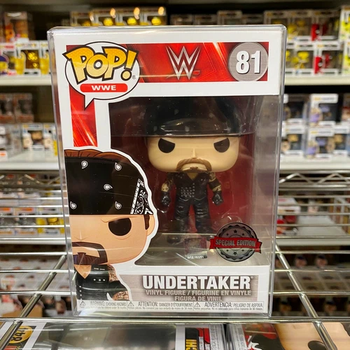 Funko Pop WWE : Undertaker #81 Vinyl Figure Special Edition "MINT"