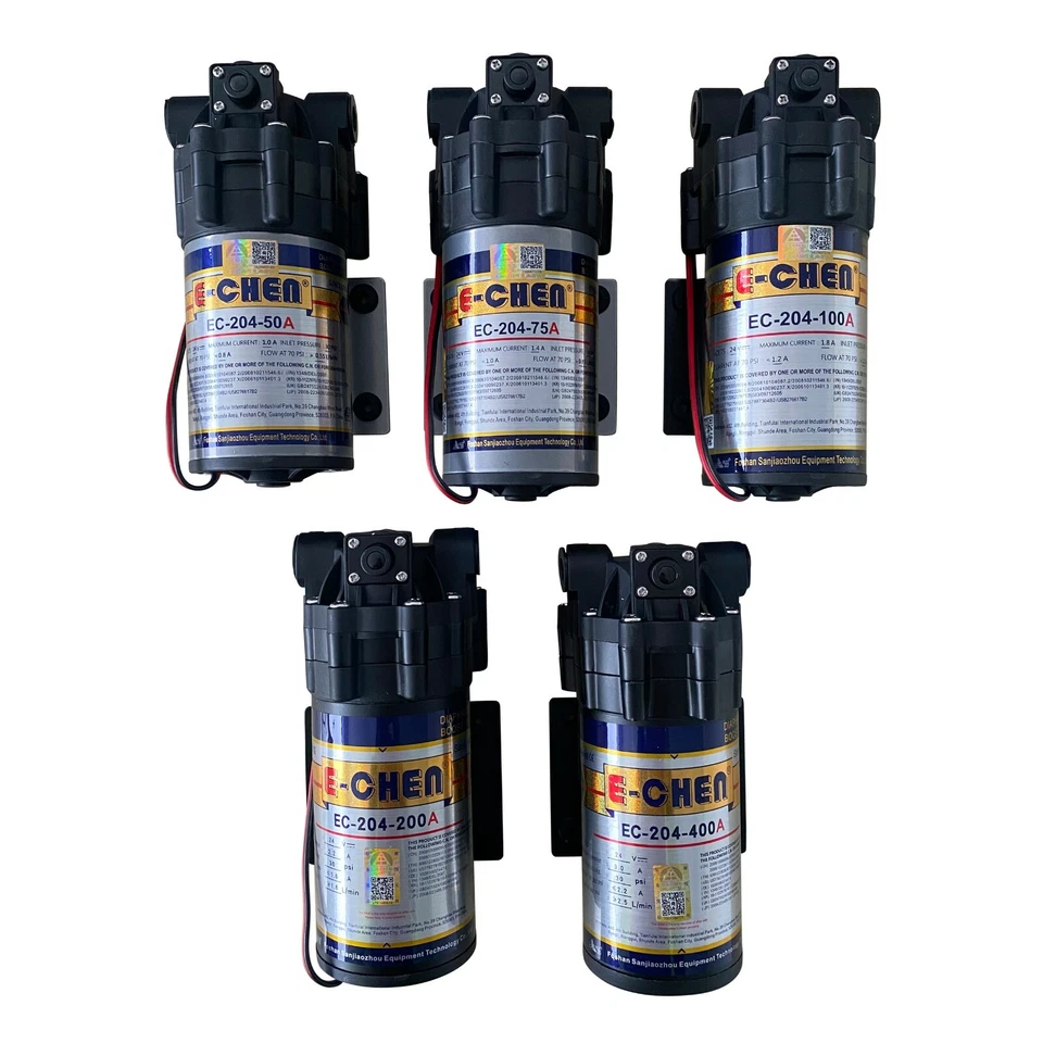 Bomba de refuerzo autorreguladora E-Chen RO unidad de ósmosis inversa con transformador