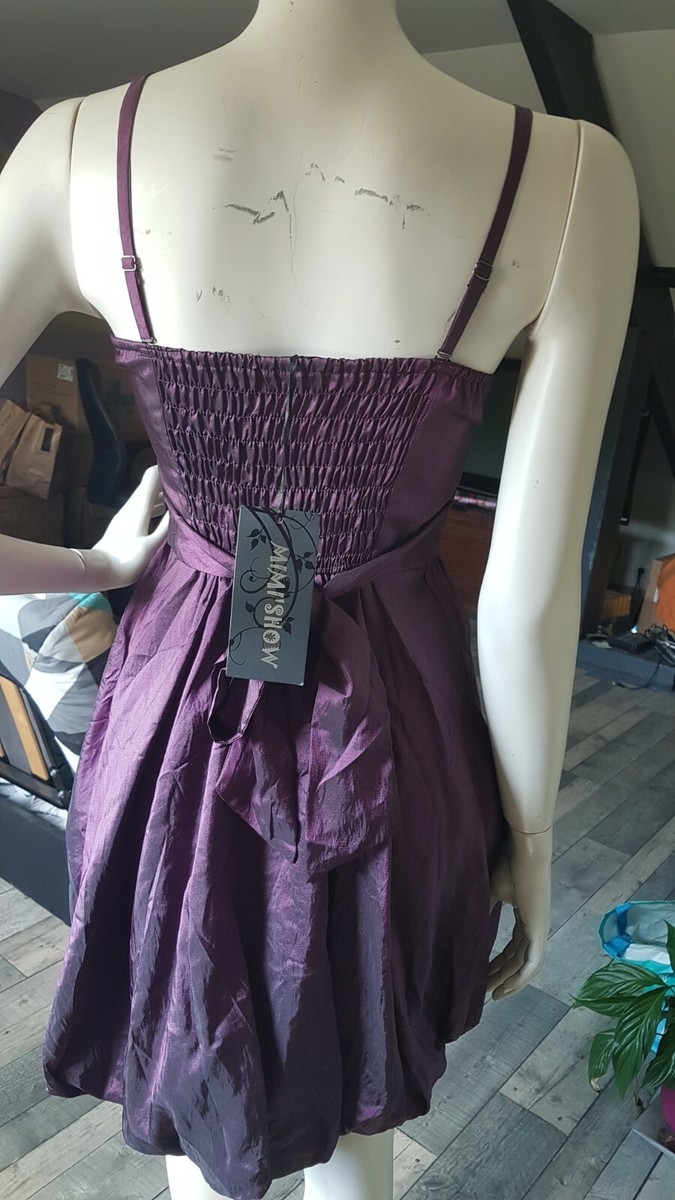 Location de robe marron BCBG. Robe manches longues marron BCBG MAX