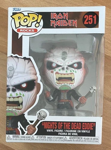 Funko Pop! Vinyl: Night of the Dead Eddie #251 (2021) Brand New Iron Maiden