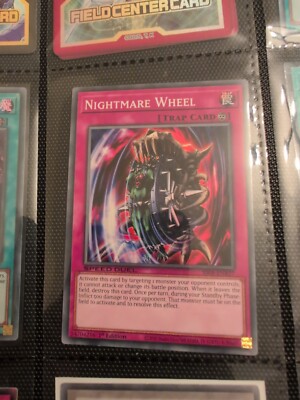 SS05-ENB27 Nightmare Wheel Common 1. Auflage Yugioh Karte TCG