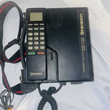 Vintage Shintom Portable Cellular Car Phone System Model CT8800 Powers On