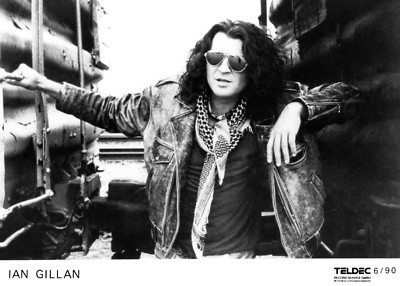 Ian Gillan - Promo Photo 1990 - Naked Thunder - Toolbox - Deep Purple