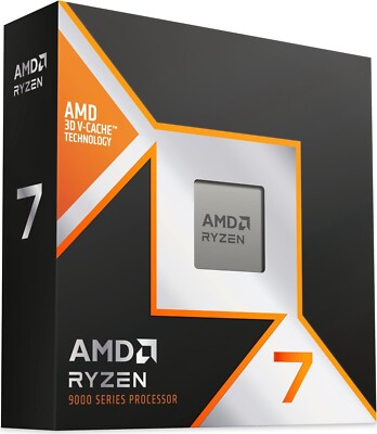 AMD Ryzen 7 9800X3D 5.20GHz CPU Brand New Retail boxed 9800 X3D