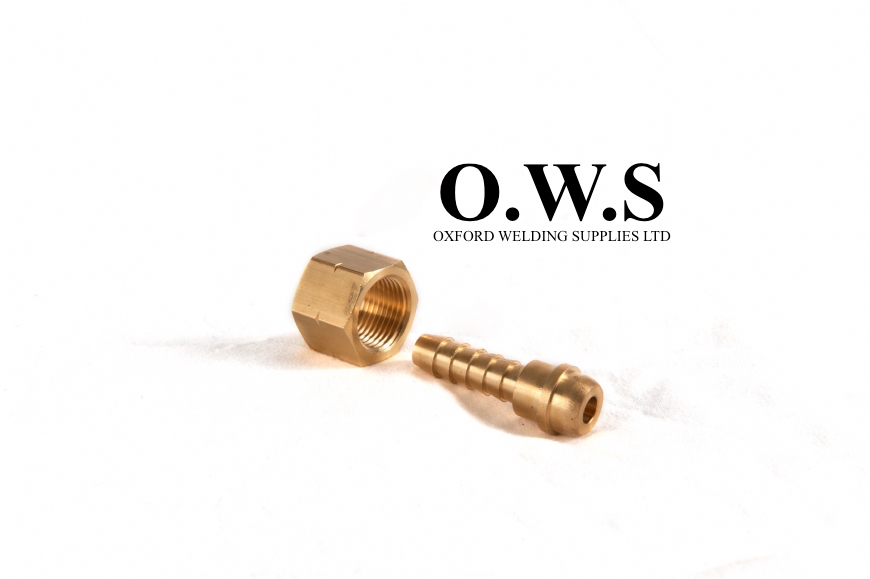 Bsp Dado 3/8 Con 1/4 Coda Per Tubo Del Gas Scelta Sinistro - Foto 9