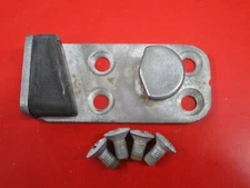 Used OE Volkswagen VW L or R door striker plate w/ 4 screws #111837035D/36D