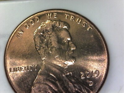 2019 D. Lincoln Shield  D.D.O.  uncirculated  P- 17