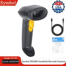 Symbol Motorola DS4208-SR00007WR USB Laser 2D 1D Barcode Scanner Reader Imager
