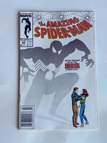 Amazing Spider-Man #290 Newsstand NM  Peter Parker proposes to Mary Jane Watson