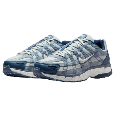 NEW IN BOX Nike P-6000 Running Shoes Sneakers Navy Blue & Silver / Size Mens 13 Nike P-6000 Armory Navy Flat Silver CD6404-402 Men main image 3