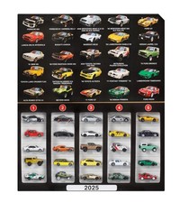Imagen de Hot Wheels Boulevard 25-Car Factory Set 2025, 25 Premium Die-Cast 1:64 Scale Car